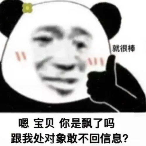 宝贝,你是飘了吗跟我处对象敢不回信息